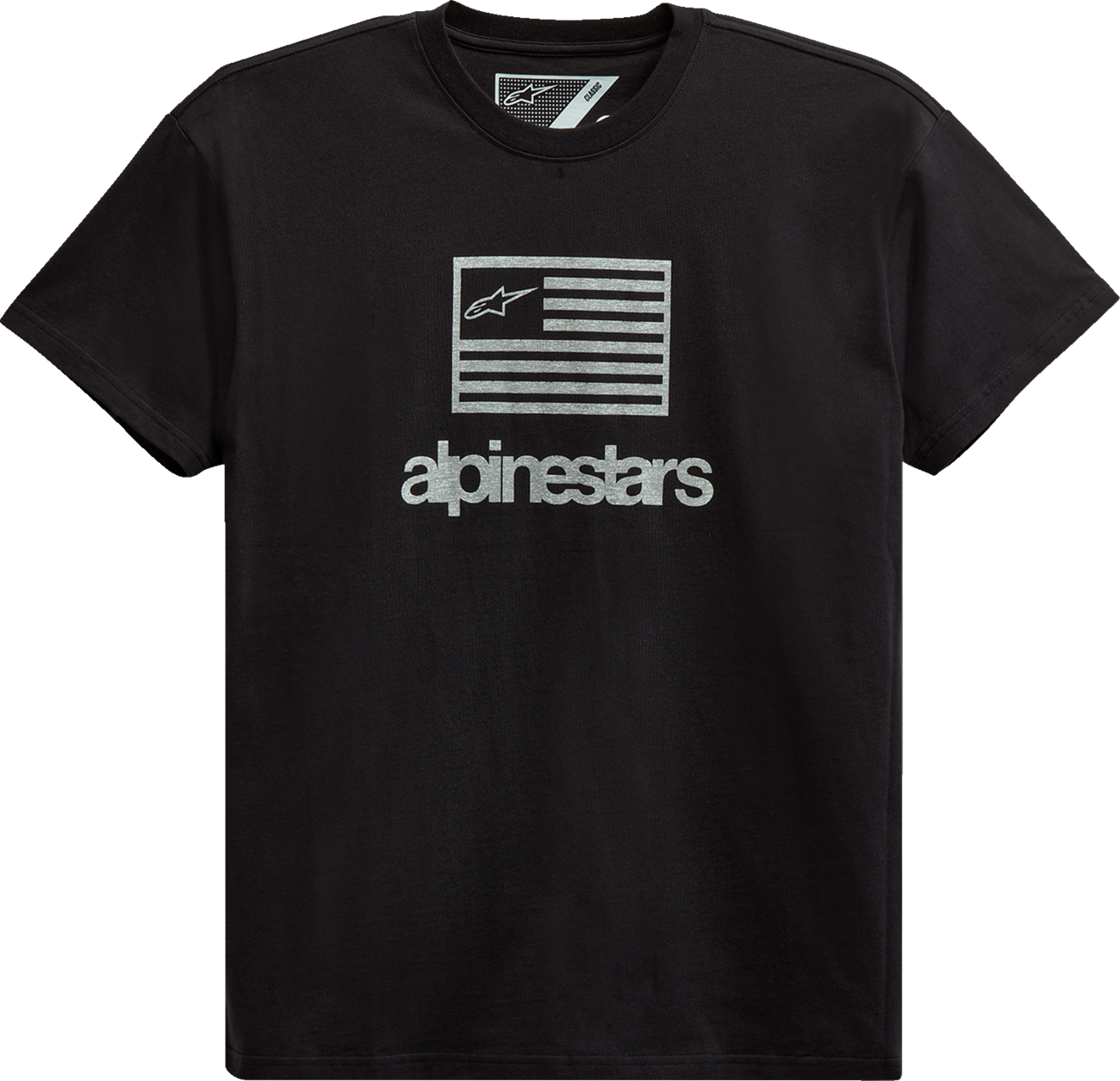 ALPINESTARS Flag T-Shirt - Black - Large 12137262010L