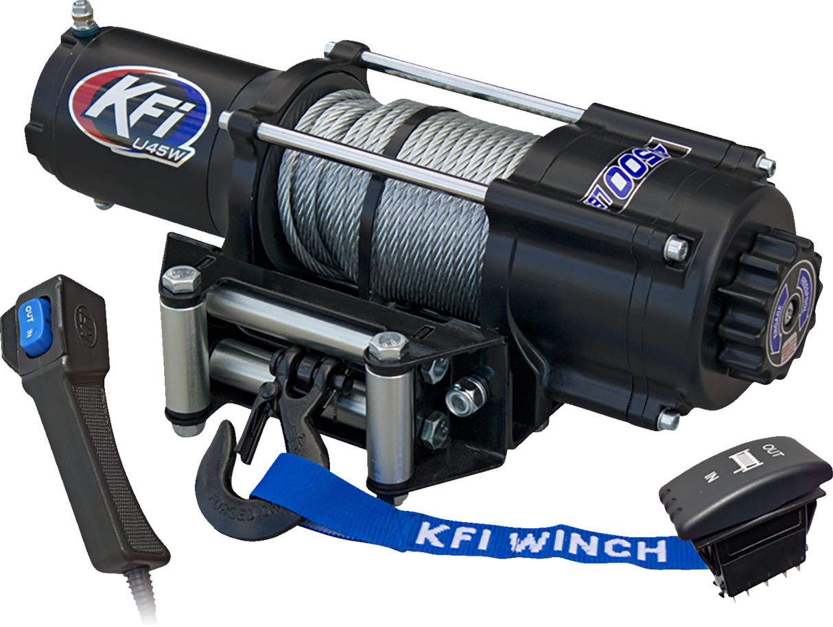 PRODUCTOS KFI Cabrestante UTV - 4500 Lb - Ancho U45W-R2