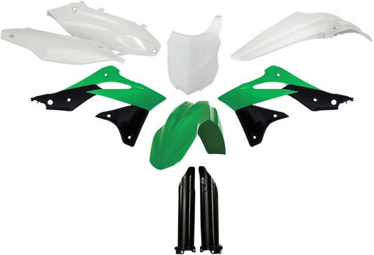 Kit de carrocería de repuesto completo ACERBIS - OEM '14 Verde/Negro/Blanco 2314184584