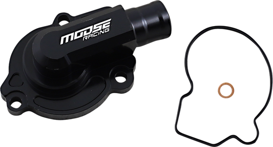 MOOSE RACING Water Pump Cover - Black - Gas Gas/Husqvarna/KTM I04-5256B