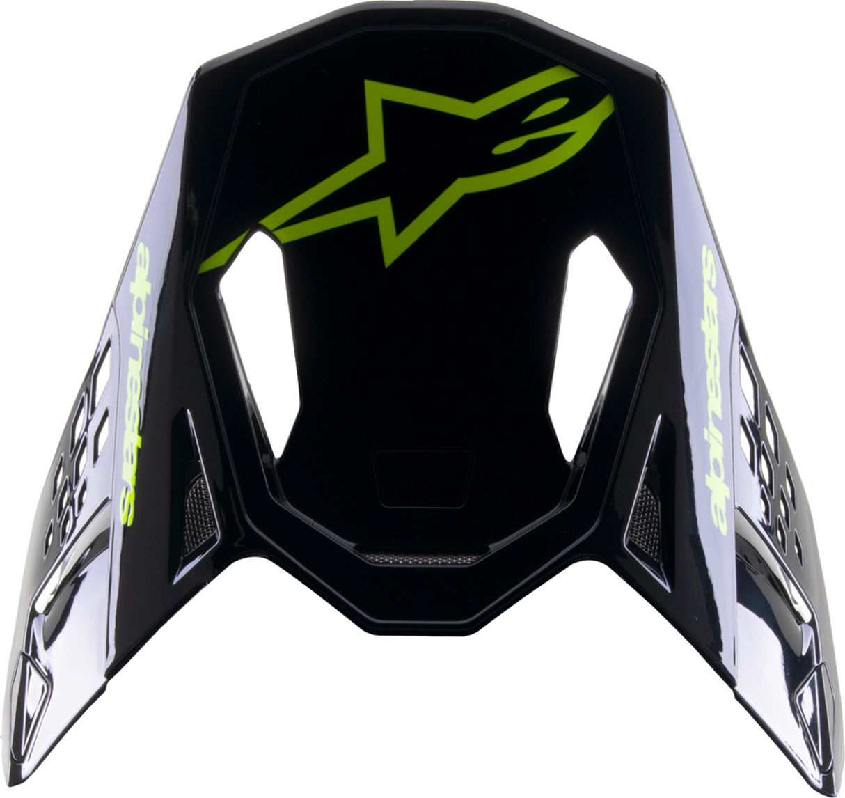 ALPINESTARS Supertech M8 Visor - Radium 2 - Gloss Blue/White 8981523-9702