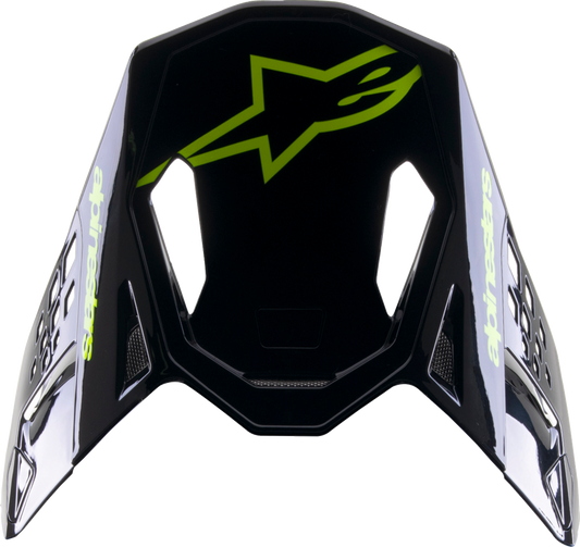 Visera ALPINESTARS Supertech M8 - Radio 2 - Azul brillante/Blanco 8981523-9702 