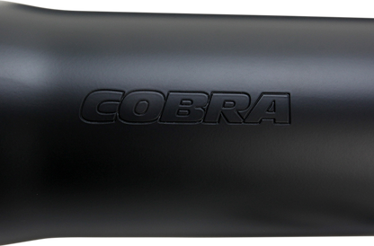 COBRA 3" RPT Mufflers for '07-'17 Softail - Black 6053B