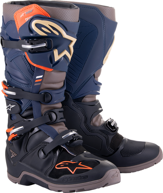 ALPINESTARS Tech 7 Enduro Drystar® Boots - Navy/Gray - US 7/EU 40.5 2012620-1373-7