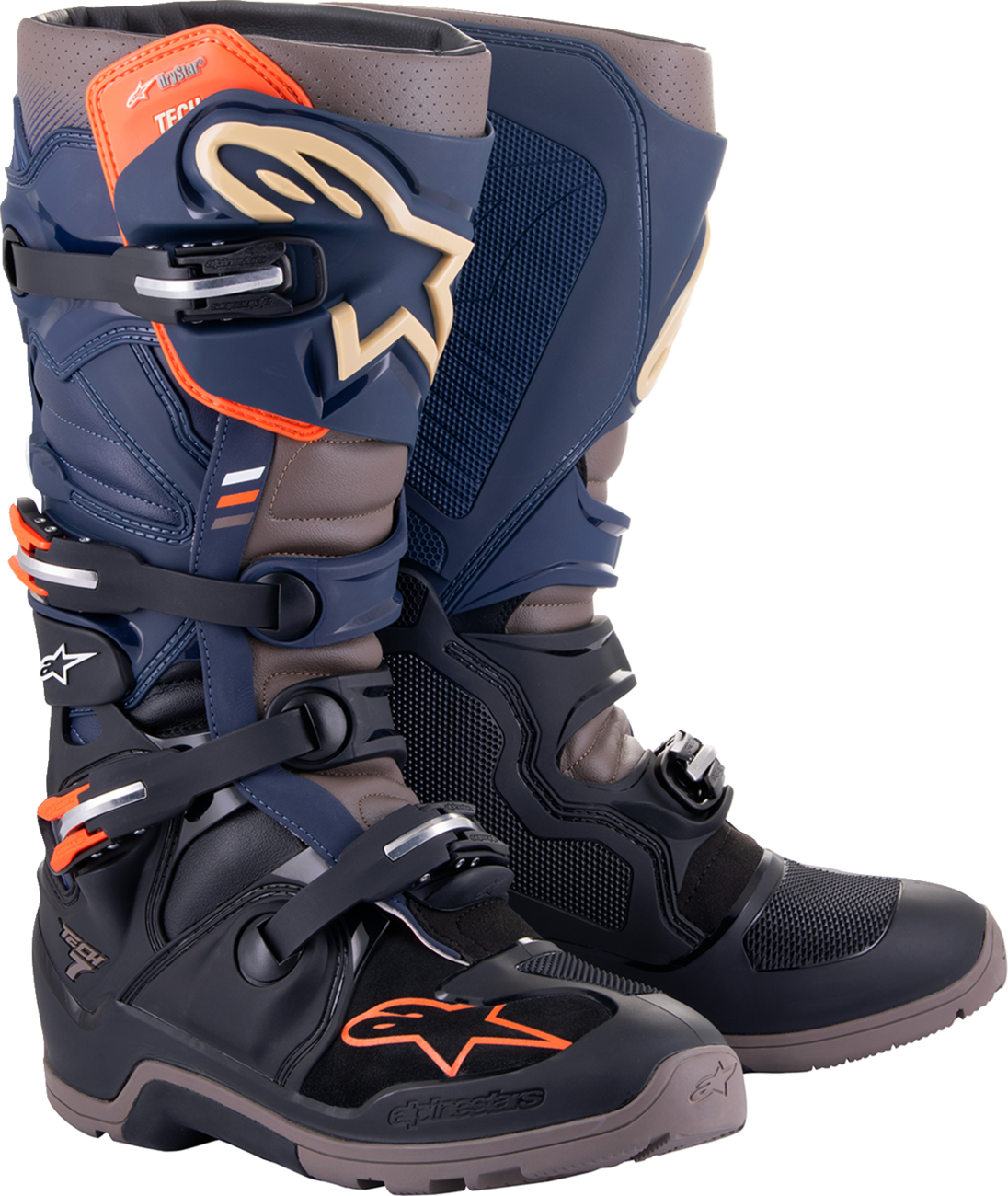 Botas ALPINESTARS Tech 7 Enduro Drystar - Azul marino/Gris - US 13//EU 48 2012620-1373-13 