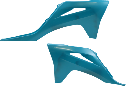 ACERBIS Radiator Shrouds - Teal/Metallic 2872737441