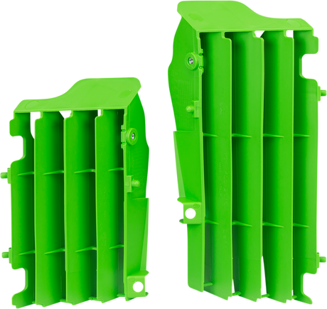UFO Radiator Louvers - Green - KXF450 AC02471