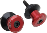 Carretes de eje D DRIVEN RACING - Rojo - 6 mm DXS-6 RD 