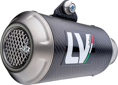 LEOVINCE LV-10 Slip-On Muffler - Carbon Fiber 15242C