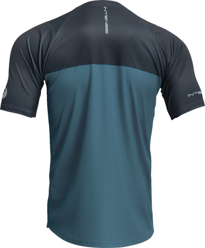 THOR Intense Assist Censis Jersey - Short-Sleeve - Teal/Midnight - Medium 5020-0218