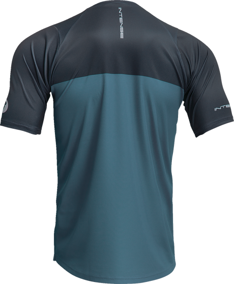 THOR Intense Assist Censis Jersey - Short-Sleeve - Teal/Midnight - Large 5020-0219