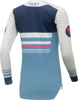 THOR Women's Prime Blaze Jersey - Blue/White - Large 2911-0286