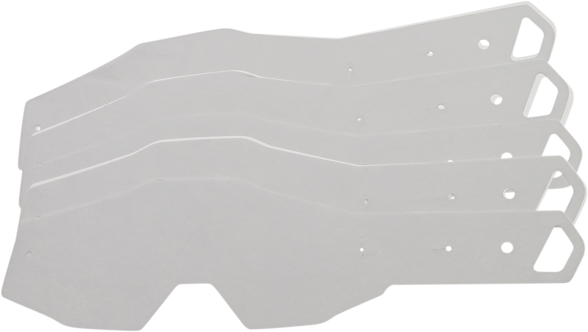 MOOSE RACING Tear-Offs - 100% - Paquete de 20 11-20-46