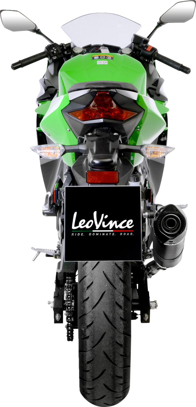 LEOVINCE LV One EVO Slip-On Muffler - Carbon Fiber 14260E