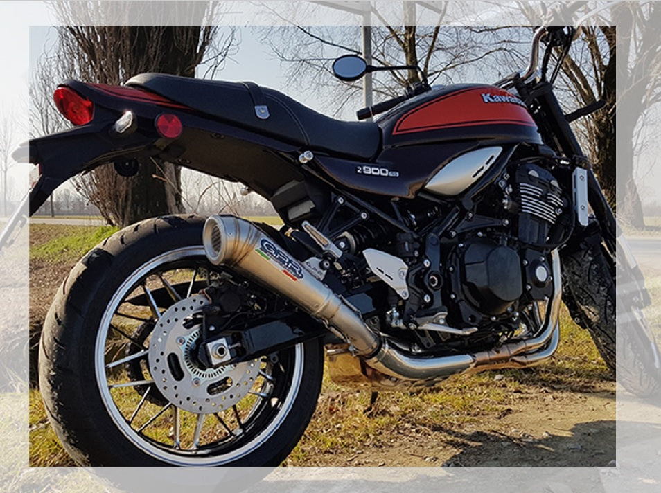 GPR Exhaust for Bmw R1100R R1100RS 1994-2002, Ultracone Inox Cafè Racer, Universal silencer, Including Removable DB Killer, without Link Pipe  CAFE.2.ULTRA
