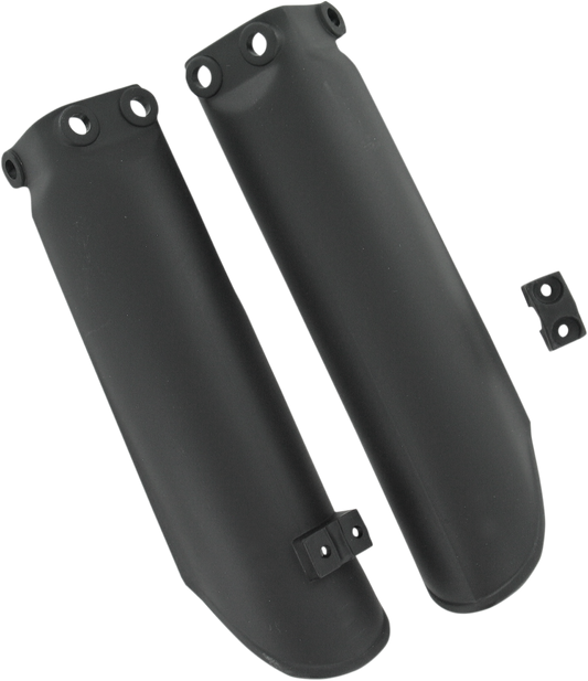 ACERBIS Lower Fork Covers for Inverted Forks - Black 2253020001