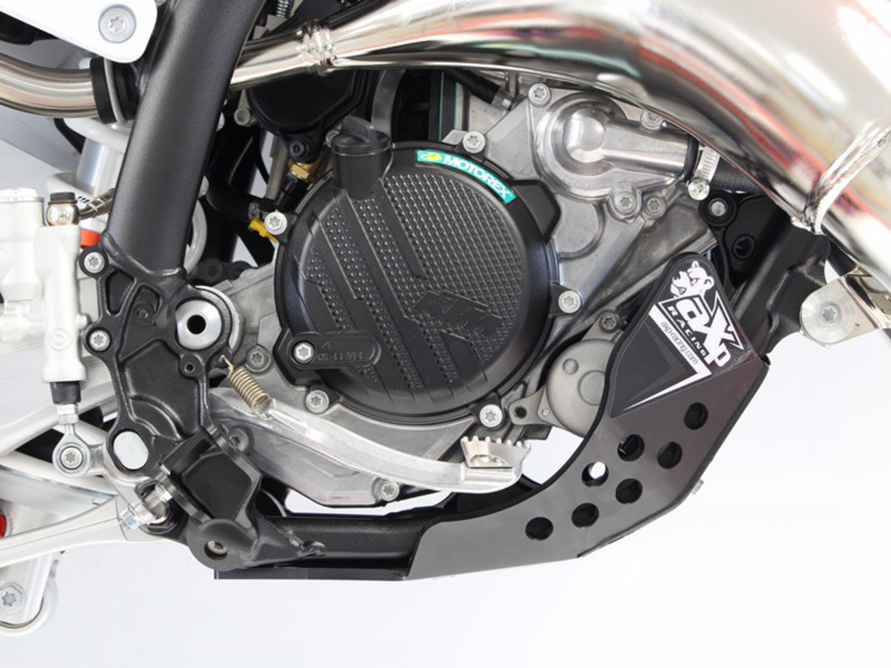 AXP RACING Skid Plate - Black - Husqvarna | KTM  125/150  SX/XC2023-2024 AX1668