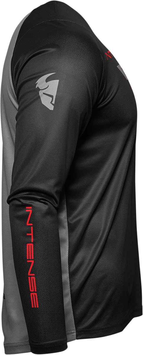 THOR Intense Jersey - Long-Sleeve - Black/Gray - Medium 5120-0064