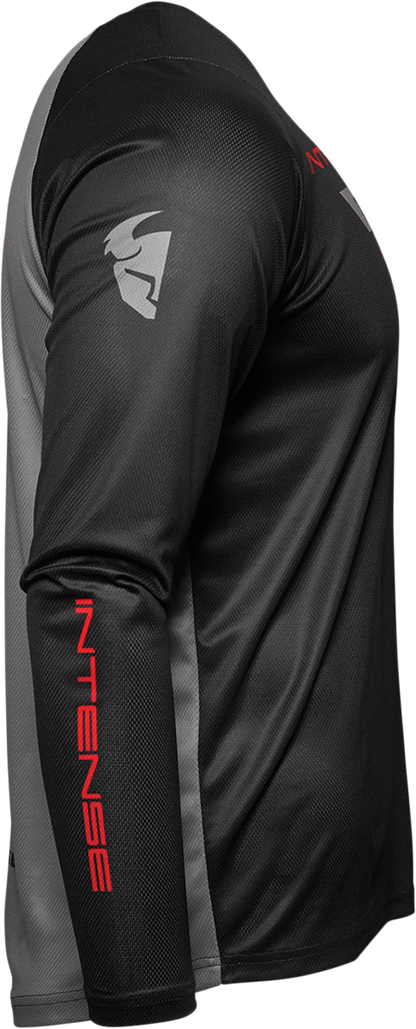 THOR Intense Jersey - Long-Sleeve - Black/Gray - Medium 5120-0064