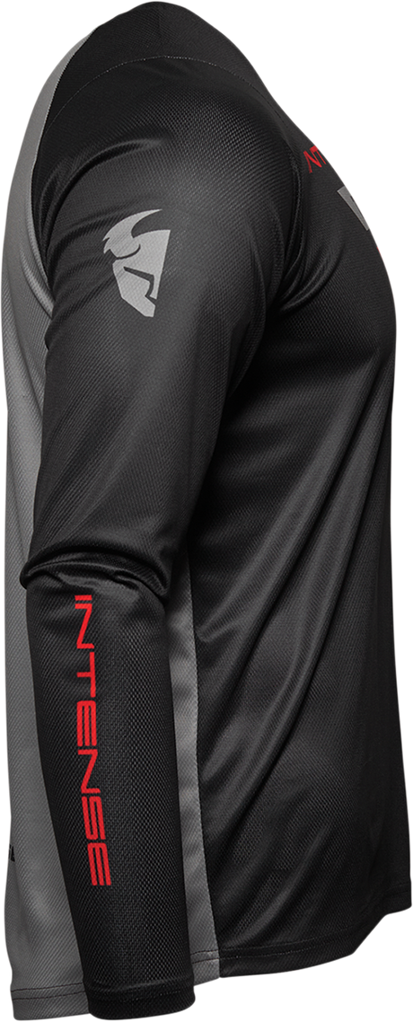 THOR Intense Jersey - Long-Sleeve - Black/Gray - XS 5120-0062