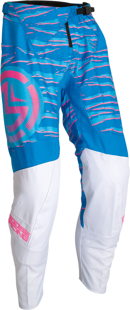 MOOSE RACING Qualifier Pants - Blue/Pink - 38 2901-10013