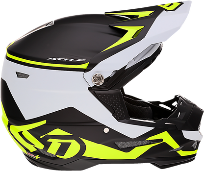 6D ATR-2 Helmet - Drive - Neon Yellow - XL 12-2768