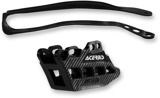 Kit deslizante y guía de cadena ACERBIS 2.0 - Yamaha YZ/WR/250F/450F - Negro 2449470001