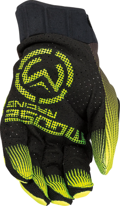 MOOSE RACING SX1™ Gloves - Hi-Vis Yellow/Black - Medium 3330-7334