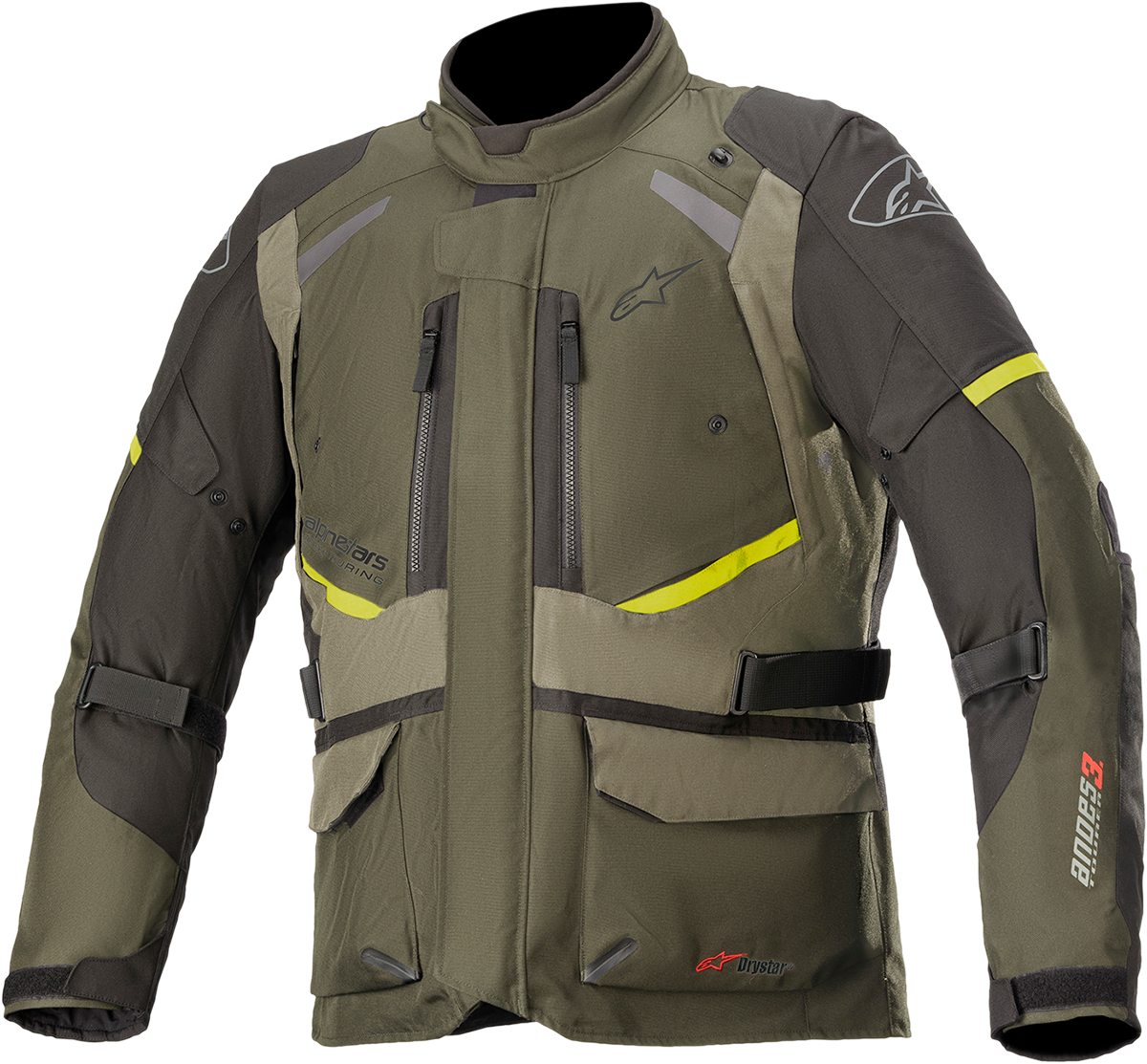 Chaqueta ALPINESTARS Andes v3 Drystar - Verde - 4XL 3207521-619-4X