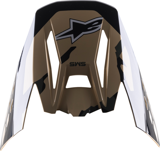 Visera ALPINESTARS SM5 - Rover - Arena/Mandarina/Camo 8983821-8049 