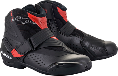 ALPINESTARS SMX1-R V2 Boots - Black/Red - US 12.5 / EU 48 2224021-13-48