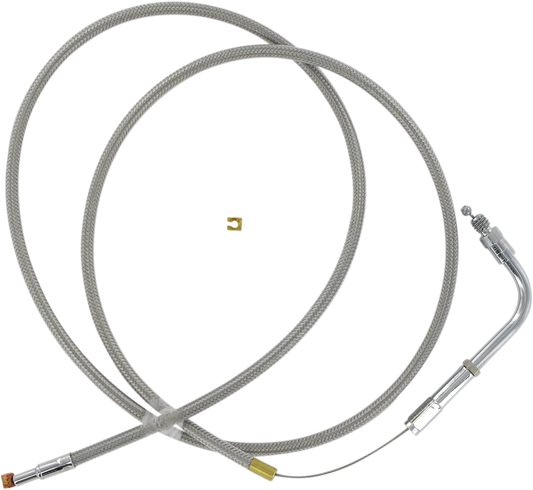 Cable del acelerador BARNETT - Acero inoxidable 102-30-30007