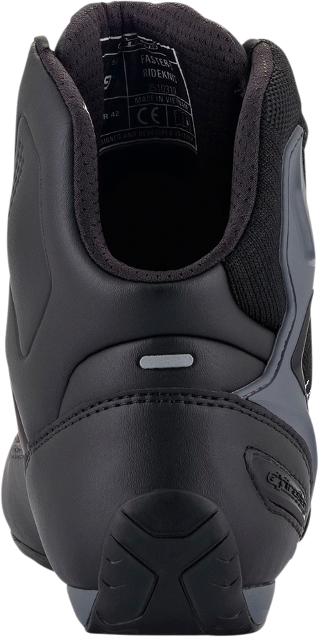 ALPINESTARS Faster-3 Rideknit® Shoes - Black/Gray/Red - US 9 251031911659
