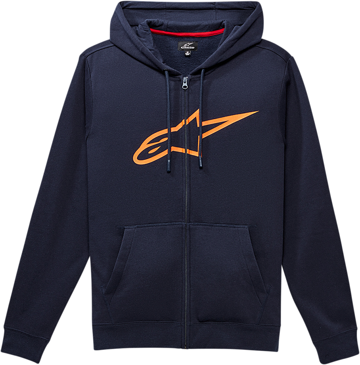 ALPINESTARS Ageless 2 Zip Hoodie - Navy/Orange - XL 1038530527032XL