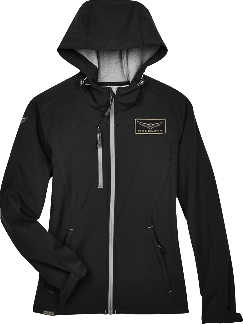 FACTORY EFFEX Chaqueta Goldwing para mujer - Negro - Grande 25-85834 