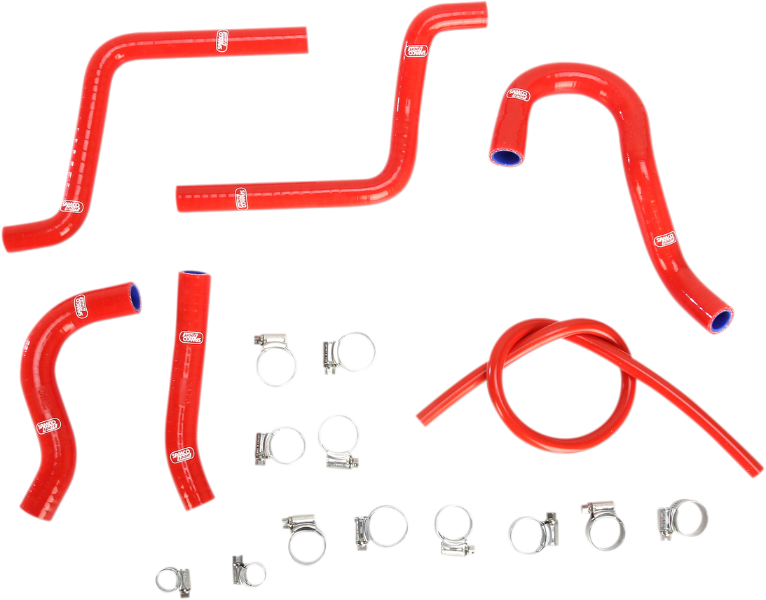 MOOSE RACING Race Fit Radiator Hose Kit - Red - Honda MBU-HON-32-RD