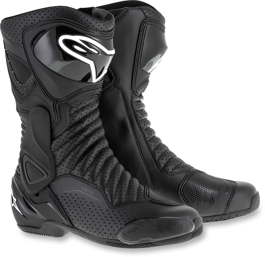 ALPINESTARS SMX-6 v2 Vented Boots - Black - US 12.5 / EU 48 2223017-1102-48