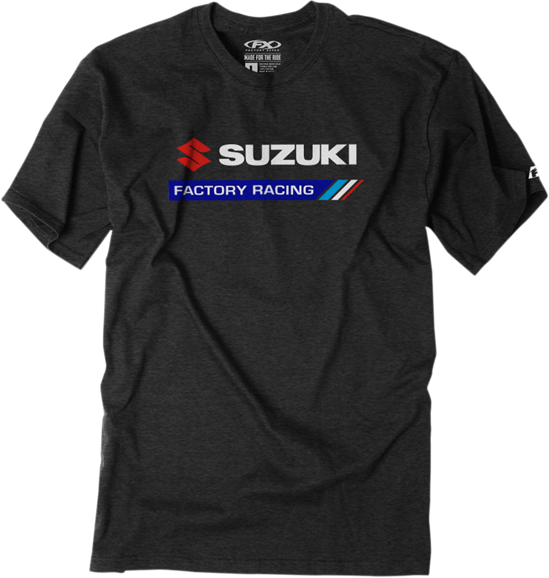 FACTORY EFFEX Suzuki Factory Racing T-Shirt - Black - XL 22-87406