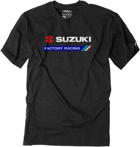 FACTORY EFFEX Camiseta Suzuki Factory Racing - Negra - Mediana 22-87402 