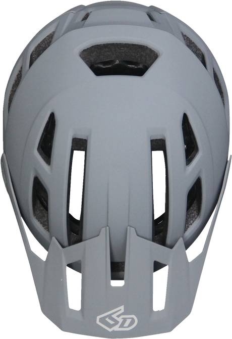 6D ATB-2T Helmet - Ascent - Gray Matte - XL/2XL 23-0088