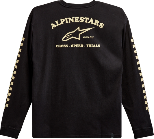 ALPINESTARS Sunday Long-Sleeve T-Shirt - Black - XL 12137184010XL