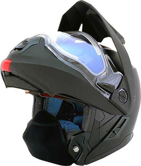 AFX FX-111DS Snow Helmet - Electric - Matte Black - Medium 0120-0800