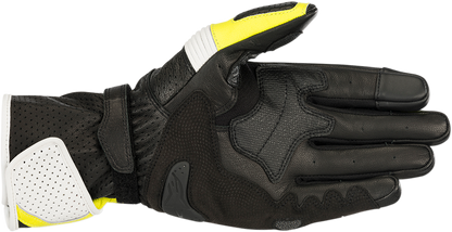 ALPINESTARS SP-1 V2 Gloves - Black/White/Fluo Yellow - Small 3558119-125-S