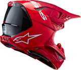 Casco ALPINESTARS Supertech M10 - Flood - MIPS - Rojo Fluo/Rojo - XS 8301023-3003-XS 