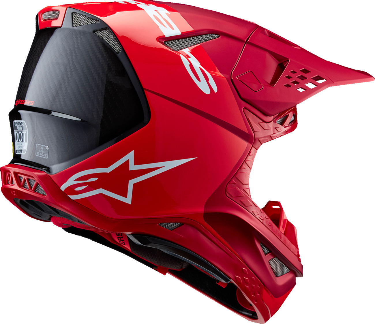 ALPINESTARS Supertech M10 Helmet - Flood - MIPS® - Red Fluo/Red - 2XL 8301023-3003-2X