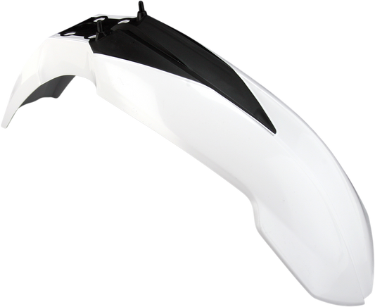 ACERBIS Front Fender - White/Black 2082010002