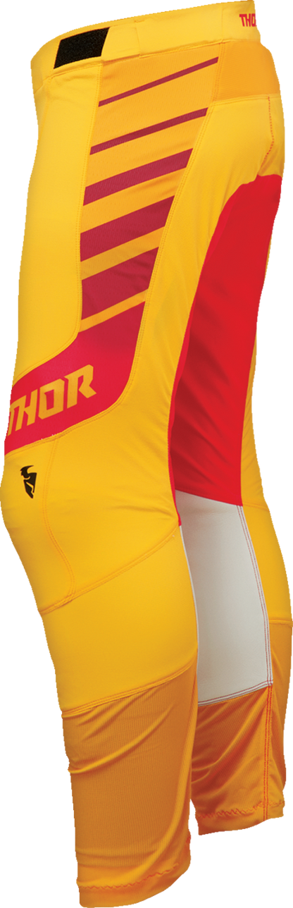 THOR Prime Analog Pants - Lemon/Red - 38 2901-11087