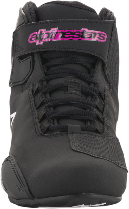 ALPINESTARS Women's Sektor Shoes - Black/Pink - US 7 251571910397