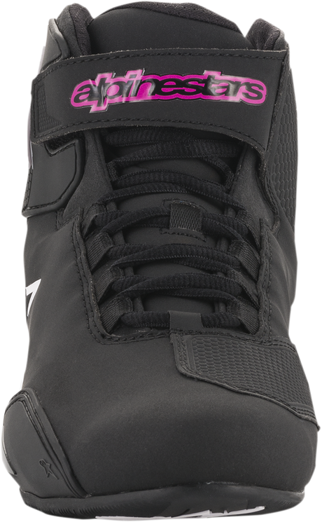 ALPINESTARS Women's Sektor Shoes - Black/Pink - US 5.5 251571910396