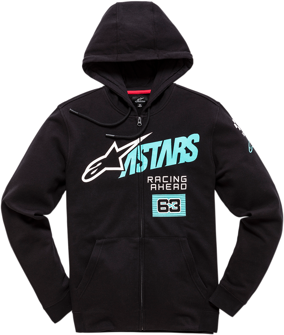 ALPINESTARS Title Zip Hoodie - Black - XL 12105130010XL